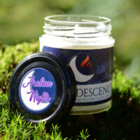Incandescence candles are hand made in scotland. Each candle is hand poured using eco friendly, vegan soy wax and fragrance oils. Arabian nights contains fresh green and citrus top notes, blending into a heart of warm patchouli and heady jasmine blossom. Complimented perfectly by a base of soft sweet woods, amber, musk and vanilla bean.